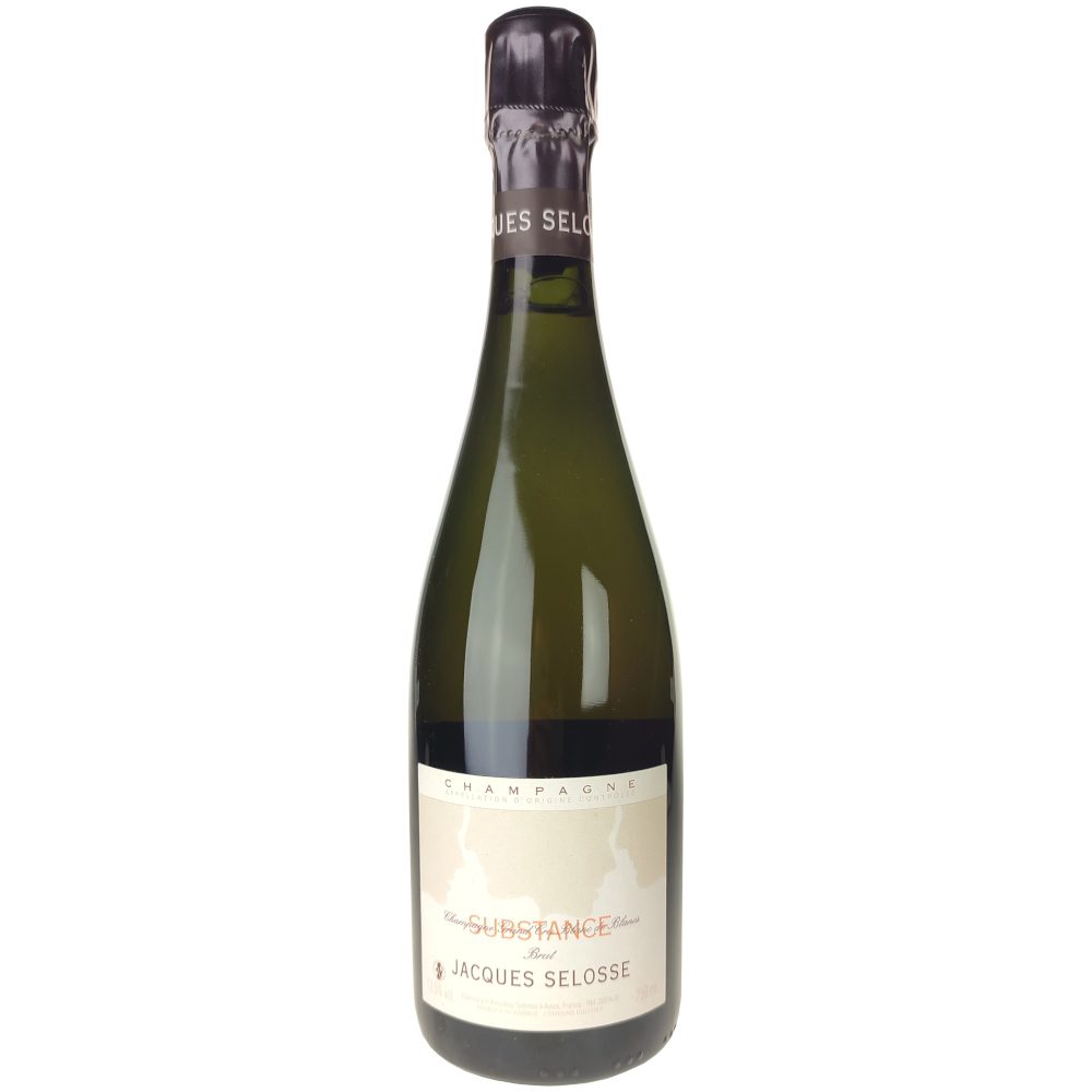 Champagne Grand Cru blanc de blancs Substance Jacques Selosse